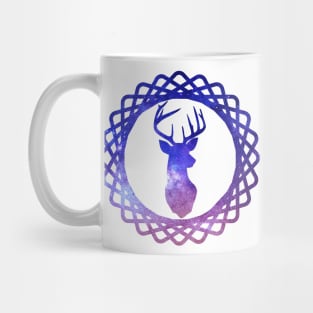 Galaxy deer Mug